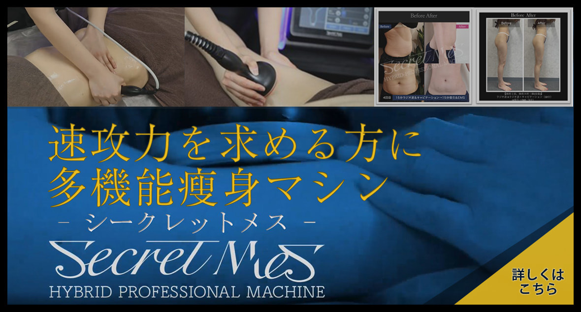 速攻力を求める方に多機能痩身マシン　Secret Mes